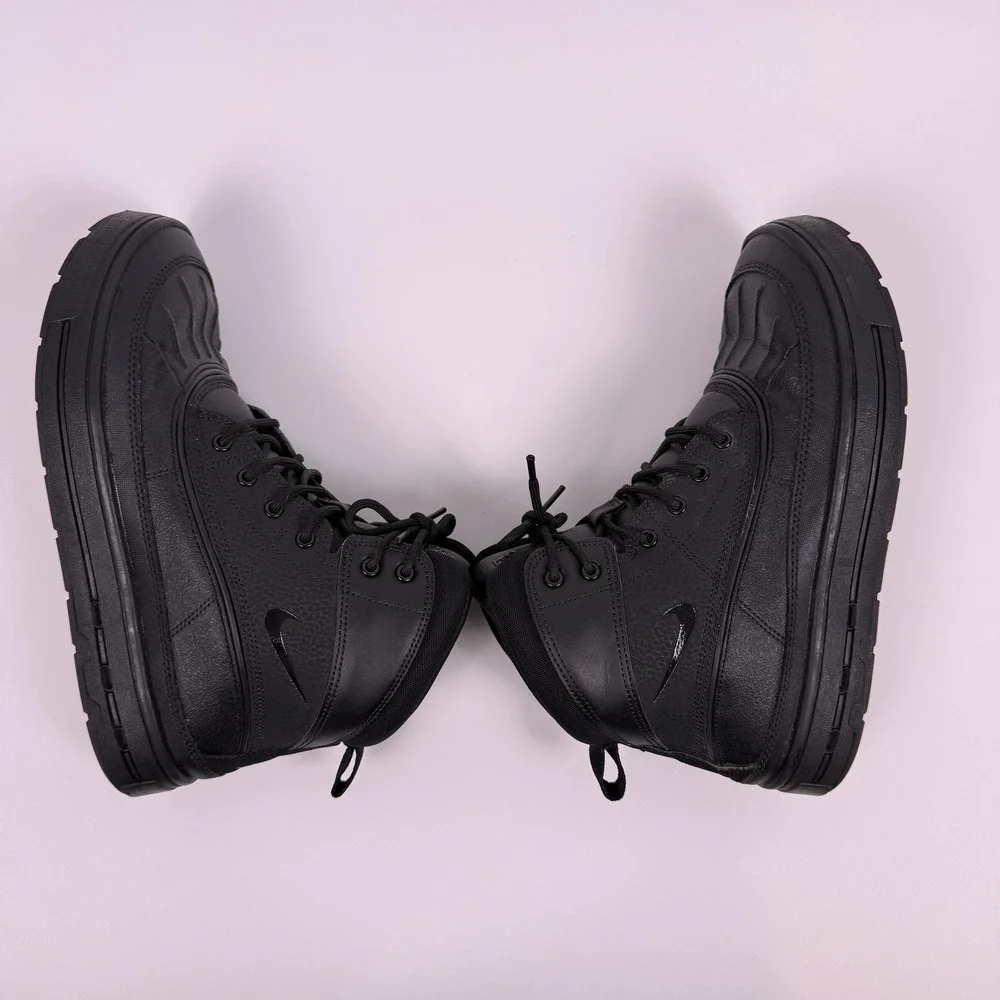 Nike ACG Woodside 2 High Kids Size 6.5Y Black Duck Boots 524872-004